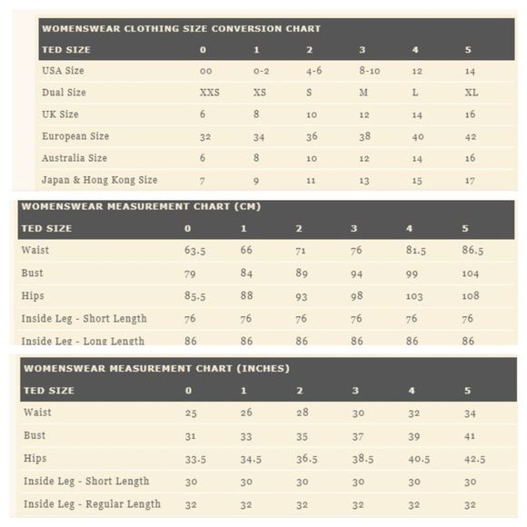 Ted Baker Blue Gaenor Embroidered Detail Cocktail - Picture 5 of 5